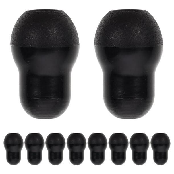 BRIGHTFUFU Auriculares de silicona de repuesto de punta de oreja de estetoscopio universal de 10 piezas 2.5mm