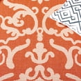 thumbnail image 5 of Safavieh Courtyard Dara Damask Indoor/Outdoor Area Rug, Terracotta/Natural, 5'3" x 7'7", 5 of 10
