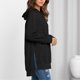 thumbnail image 3 of Womans Hoodies Soft Breathable Pure Color Casual Loose Style Women Pullover Hoodie for Women Party Travel, 3 of 5