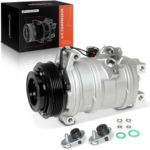 A-Premium A/C Compressor with Clutch Compatible with Cadillac SRX 4.6L 2004-2009