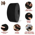 thumbnail image 4 of ELW Brown Latigo Leather 5-6 oz. 2-2.4mm Straps, Belts, Strips 2-1/4" 5.7cm Wide X 60" 1.5m Length Full Grain Leather Cowhide DIY Arts & Craft Projects, Clothing, Jewelry, Wrapping, 4 of 25