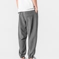 thumbnail image 4 of Leutsin Men's Classic Twill Relaxed Fit Work Wear Combat Safety Cargo Pants, 4 of 7