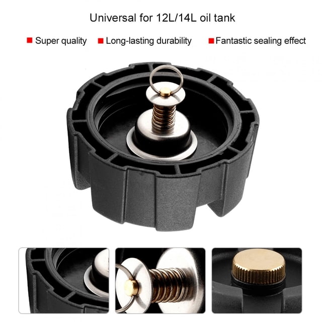 LHCER Fuel Gas Tank Cap, Fuel Tank Cap, Professional 12L/14L Oil Tank For Boat Engine