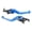 Blue, variant on Motorcycle Brake Lever with Ergonomic Grip for Aluminum Construction