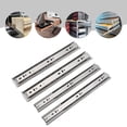 thumbnail image 4 of Three Link Drawer Tracks Full Extension Drawer Slides Side Mount Ball Bearing, 4 of 11