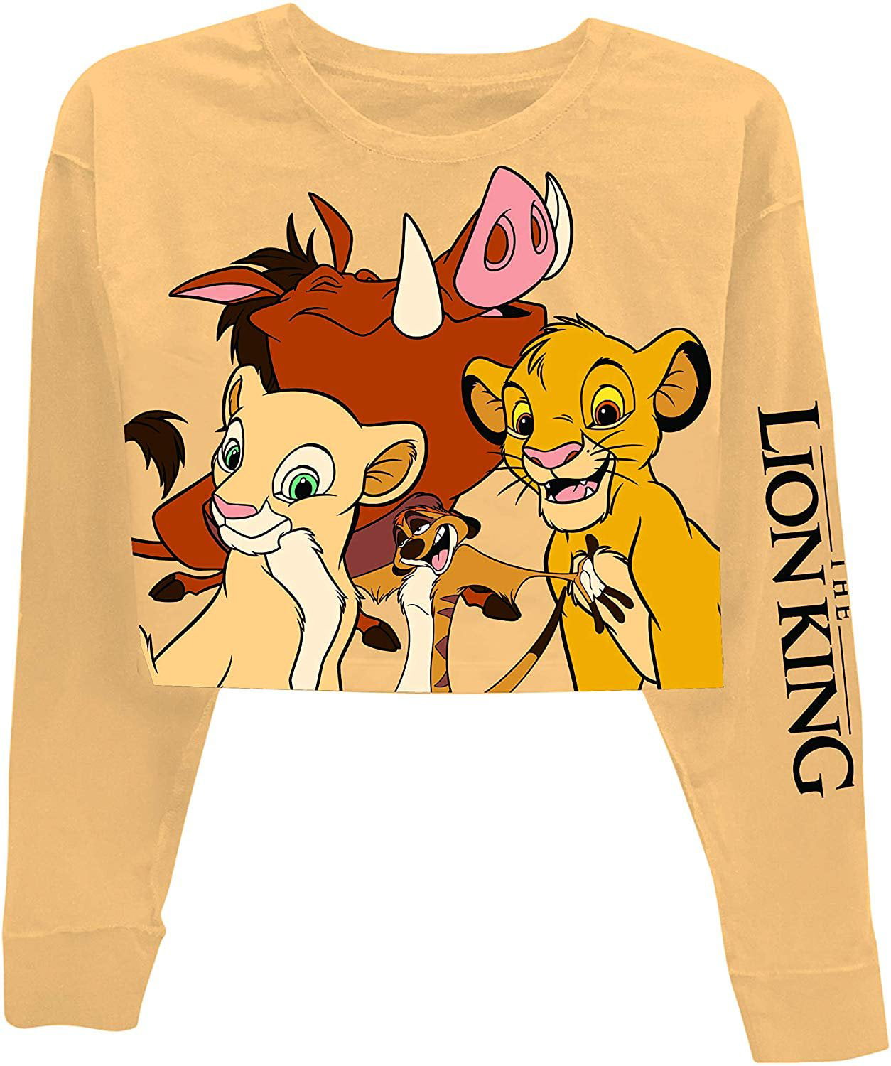 Ladies Classic Hakuna Matata Clothing Lion King Crop Hoody Disney Ladies Lion King Fashion Sweatshirt 
