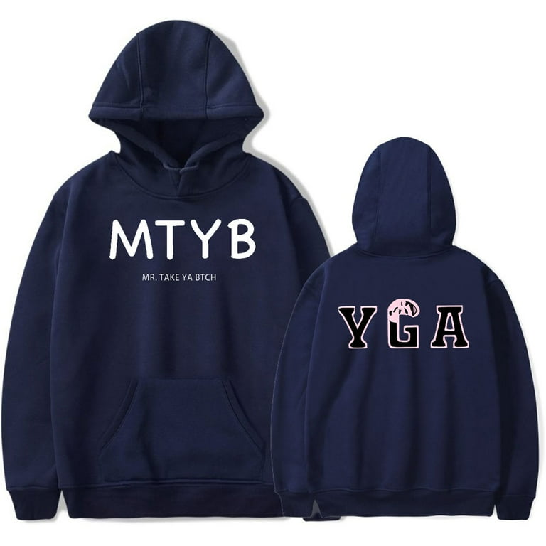 lil mabu merch yga mr. take ya b tch hoodies mtyb sweatshirt drawstring pocket hoodies sweatshirt hip hop Pullovers
