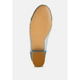 thumbnail image 5 of London Rag Womens Denim Rhinestone Pumps, 5 of 6