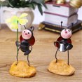 thumbnail image 4 of Graflsoa Whimsical Ladybug Garden Decor - Handcrafted Metal Art for Home & Outdoor Spaces, 4 of 7