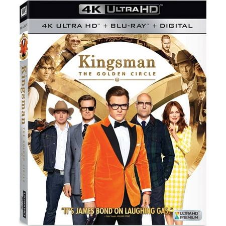 Kingsman: The Golden Circle (4K/UHD + Blu-ray + Digital)