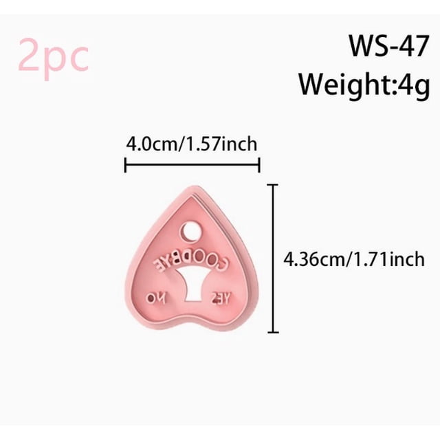 Magic Series High-Precision Polymer Clay Mold Earring Knife Mold - Creative DIY Handmade Tools