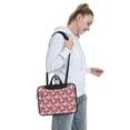 thumbnail image 6 of Lsque Hearts for Valentines day Pattern Laptop Bag – Portable & Slim Single-Shoulder Computer Case with Adjustable Strap, Protective, Lightweight for 13”/14”/15.6” Laptops, 6 of 8