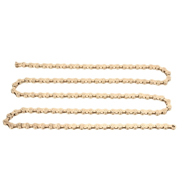 Bike Chain 6S 7S 8S 116 Links Carbon Steel Full Electroplating Wear Resistant Mountain Bike Chain for Mountain Road Bike