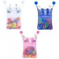 thumbnail image 5 of Baby Bath Toy Organizer Quick Dry Bathtub Mesh Net 2x Locking Suction Cups 2xHooks, 5 of 5