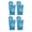 Blue, variant on "Secure Step" Double-Sided Tread Non Slip Safety Socks | X-Large | Grey | 4 pair