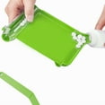 thumbnail image 3 of Right Hand Pill Counting Tray with Spatula-Green, 3 of 5