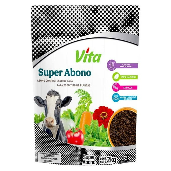 Super Abono Vita Rancho Los Molinos Abono 2kg
