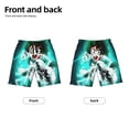 thumbnail image 2 of My Hero Academia Swim Trunk, Beach Board Shorts For Boys Girls, Quick Dry Swimsuit With Mesh Linning, Swimming Trunks For Kids Teens, 2 of 9