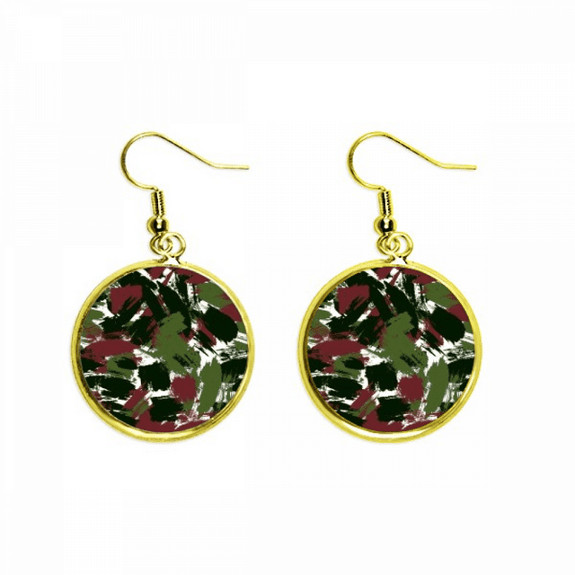 graffiti art grain illustration pattern Oreille dangle en Goutte Boucle d'Oreille Bijoux Femme