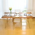 thumbnail image 3 of Yayeee Table Runner 70 inches Long Home Kitchen Dinning Party Decoration, Gray Cute Chubby Cat, 3 of 7