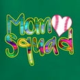 thumbnail image 2 of Wild Bobby, Colorful Baseball Mom Squad, Sports, Women Graphic Tee, Kelly, Large, 2 of 4