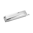 thumbnail image 1 of Harmonica Instrument,  Gift Silver Easy Playing Portable Mouth Organ Accurate 16 Holes 64 Tones  for Beginner, 1 of 7