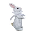 thumbnail image 3 of Almencla Bunny Figurine Mini Rabbit Statues Rabbit Sculpture Bunny Model Display Ornament White Standing, 3 of 8