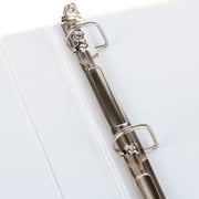 Pen + Gear 1-Inch Durable Binder White 6 Pack