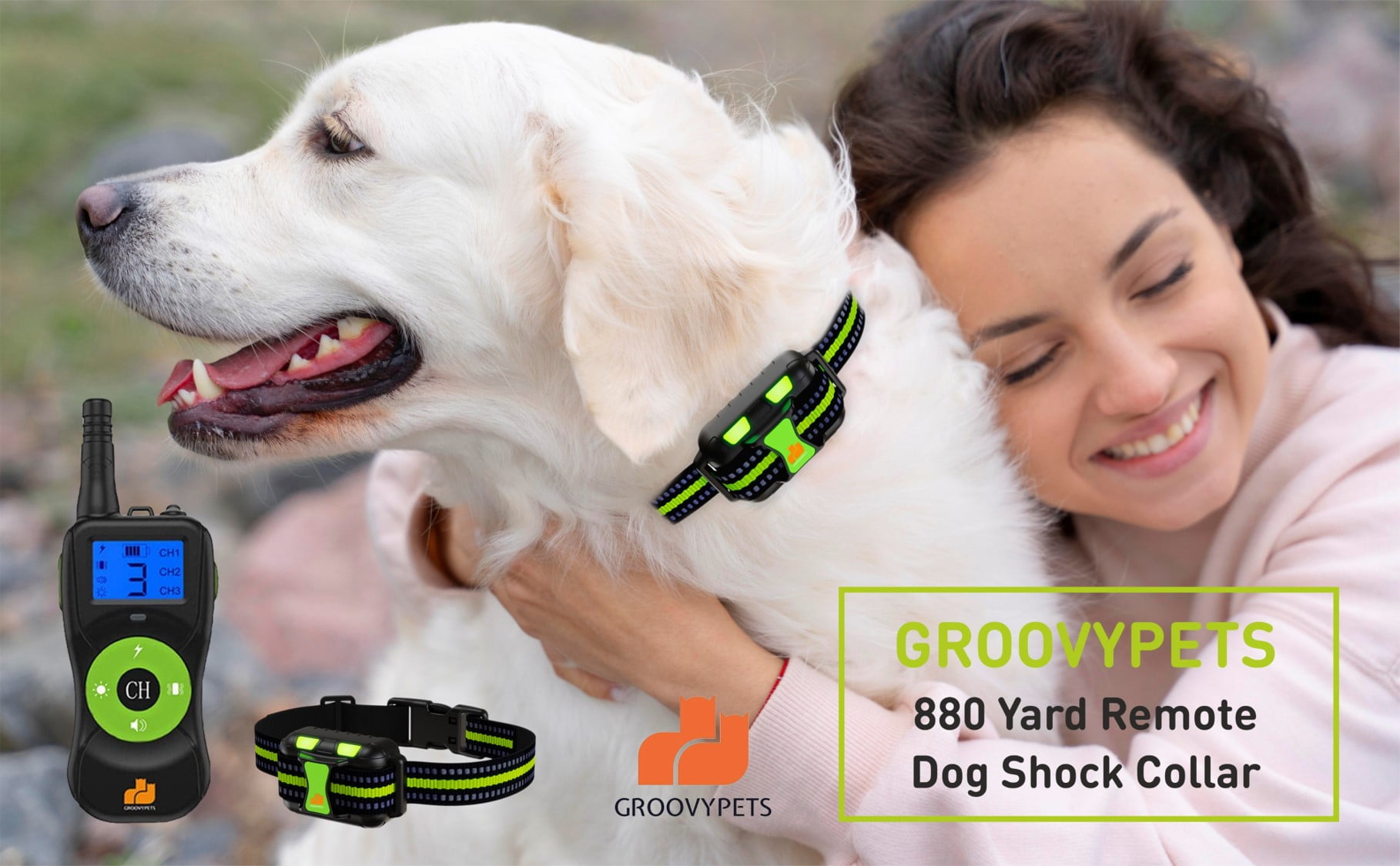 Heavy duty shock collar for dogs sales