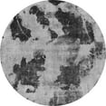 thumbnail image 1 of Ahgly Company Indoor Round Abstract Gray Modern Area Rugs, 8' Round, 1 of 4