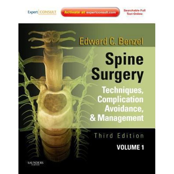 Pre-Owned Spine Surgery, 2-Volume Set: Techniques, Complication Avoidance and Management (Expert Consult - Online and Print) (Hardcover) 1437705871 9781437705874