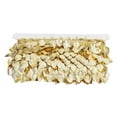 thumbnail image 2 of DIY Trim Decoration,Gold Leaf Garland 10 Metal Leaf Ribbon Trim Gold Leaf Trim Ribbons True to Its Promise, 2 of 14