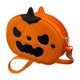 thumbnail image 5 of Bolso bandolera de piel sintética con forma de calabaza de Halloween, bonito bolso de hombro para mujer para cumpleaños Corazón de amor naranja, 5 of 8