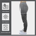 thumbnail image 2 of Galaxy by Harvic 3-Pack Women's Loose Fit Fleece Jogger Sweatpants (S-5XL), 2 of 4