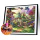 thumbnail image 1 of Cuadros Decorativos Pintura de diamante 5D Jardín de bricolaje Kits de imagen de diamantes de imitación de taladro redondo completo Tmvgtek embutido en tela, 1 of 6