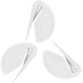 thumbnail image 1 of 3 Pieces Letter Opener, Efficient Plastic Envelope Opener Mail Opener with Sharp Edges Envelope Cutter(White), 1 of 5