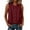 Wine, variant on WAGUTH Women's Cotton Linen Tank Tops Sleeveless Crew Neck Button Down Shirts Casual Summer Blouses