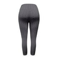 thumbnail image 4 of Jxximdong Capris Pants for Women, Yoga Pants 3/4 High Waist Elastic Opaque Plus Size Sports Leggings with Side Pockets, Gray Women's Cropped Pants, 4 of 6