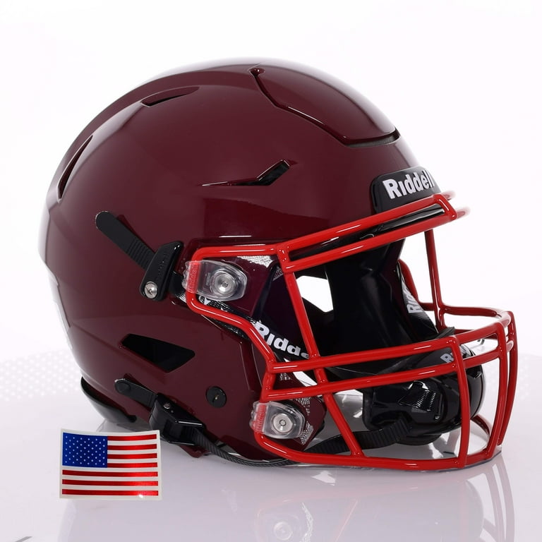 Riddell SpeedFlex ADULT Helmet - Scarlet SF-2BD Facemask Riddell SpeedFlex ADULT Helmet - Scarlet SF-2BD Facemask