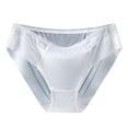 thumbnail image 2 of Blmnix Plus Size Underwear Women Hipster Panties Breathable Underwear White Panties for Women Sexy,XXXL, 2 of 5