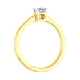 thumbnail image 2 of 1/4 Carat 4-Prong Set Princess Cut Diamond Solitaire Engagement Ring Band in 14K Yellow Gold (Ring Size 8.5), 2 of 4