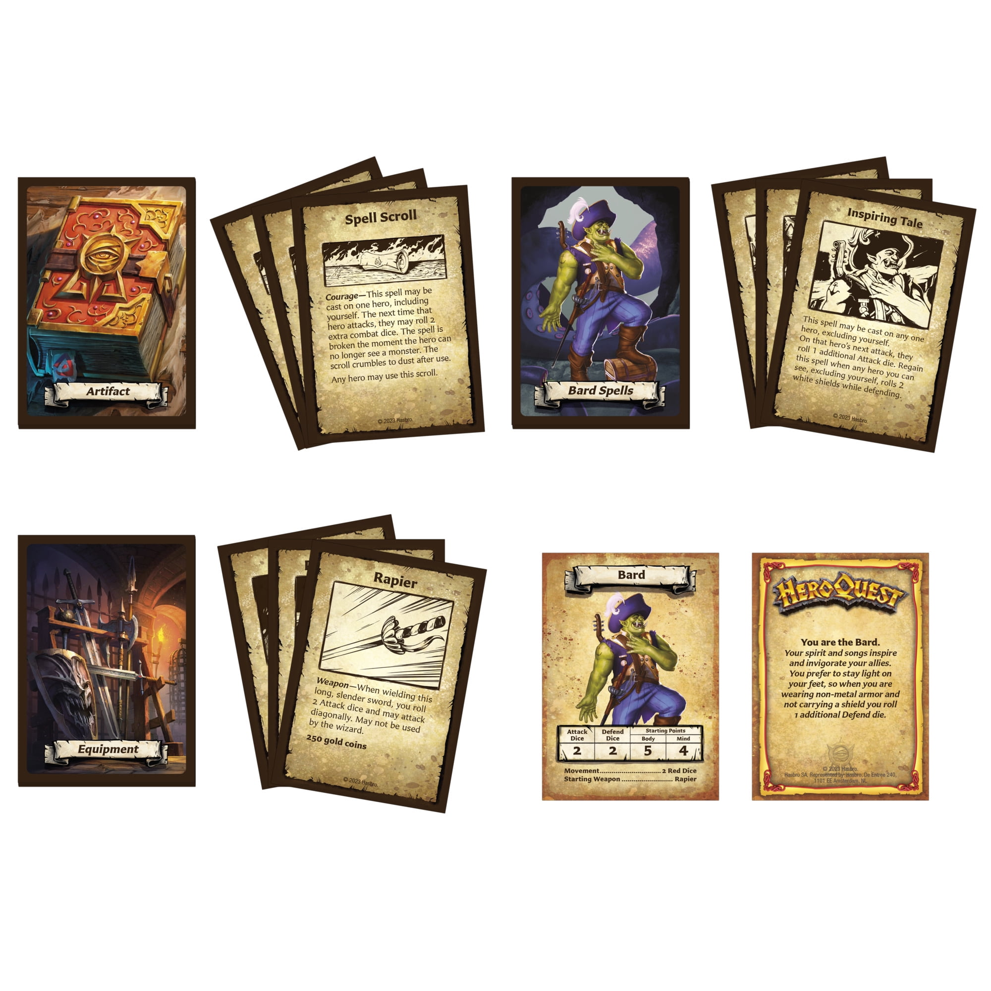Hasbro Games HeroQuest Spirit Queen's Torment Quest Pack, Requires HeroQuest Game System to Play, Ages 14+