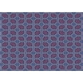 thumbnail image 1 of Ahgly Company Machine Washable Indoor Rectangle Transitional Purple Area Rugs, 4' x 6', 1 of 7