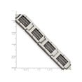 thumbnail image 3 of Bracelet de Câble pour Hommes en Acier Inoxydable 8,5 Pouces, 3 of 5