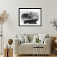 thumbnail image 4 of Historic Framed Print, [Automobile driving instruction - student driver and instructor in roadster fitted with dual controls], 17-7/8" x 21-7/8", 4 of 9