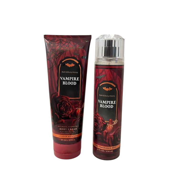 Bath and Body Works Vampire Blood Fragrance Mist & Body Cream Set
