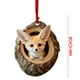 thumbnail image 2 of Seyotauo Festive Christmas Ornaments Acrylic Pendant - Christmas Tree Decorations, Durable Indoor Christmas Decor Ideal for Holiday Tree Ornament & Gift for Friends Family, 2 of 5