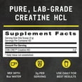 thumbnail image 6 of BEYOND RAW Creatine HCl Powder for Men and Women, Muscle Strength and Growth, Energy Production, Athletic Performance, Cognitive Support, Cellular Hydration, Science-Backed, Lab Grade, 60 Servings, 6 of 9