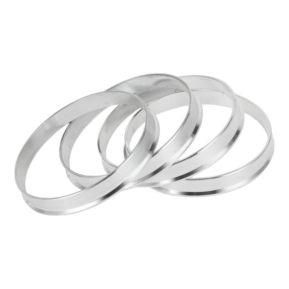 Unique Bargains Hub Centric Rings, 70.3mm ID to 73.1mm OD Vehicle Wheel Hubrings Aluminum Alloy, 4 Pcs