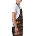 thumbnail image 3 of Picia Bookshelves Waterproof Apron for Unisex Adult - Adjustable Bib Apron with Pockets, Ideal for Cooking, Gardening, Painting, and Household Chores, 3 of 9